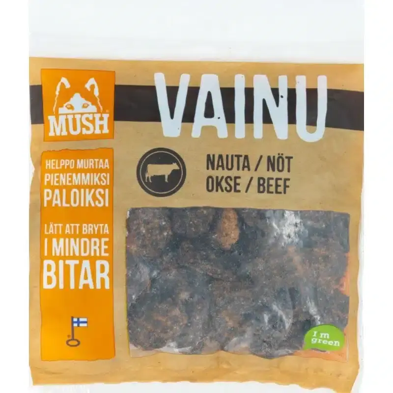 Kundfavorit - MUSH VAINU Nötgodis 150 g