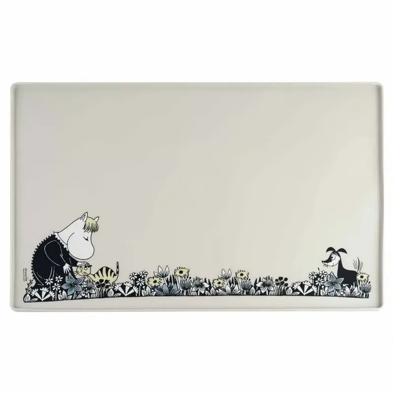 Nytt lägre pris | Moomin For Pets Silikonunderlägg (Grå)