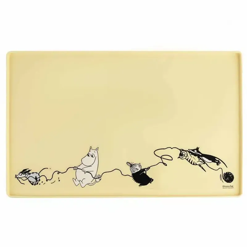 Favorit | Moomin For Pets Silikonunderlägg (Gul)