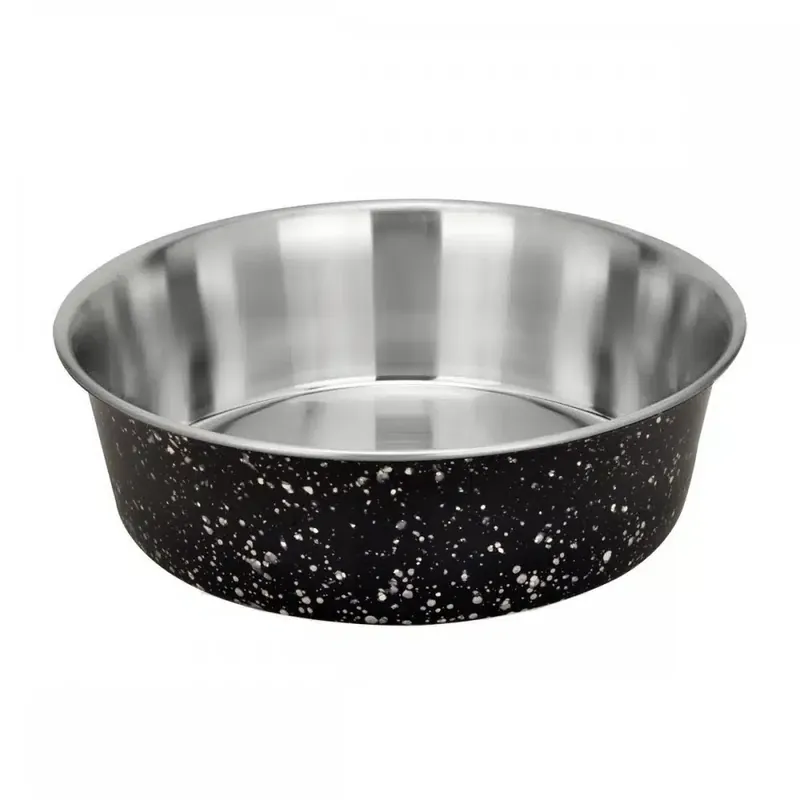 Petcare Starry Nights Glittrig Katt/Hundmatskål Svart (1,2 l) | Finns att beställa