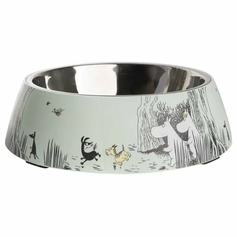Moomin For Pets Matskål (XL Grön) - Efterfrågad