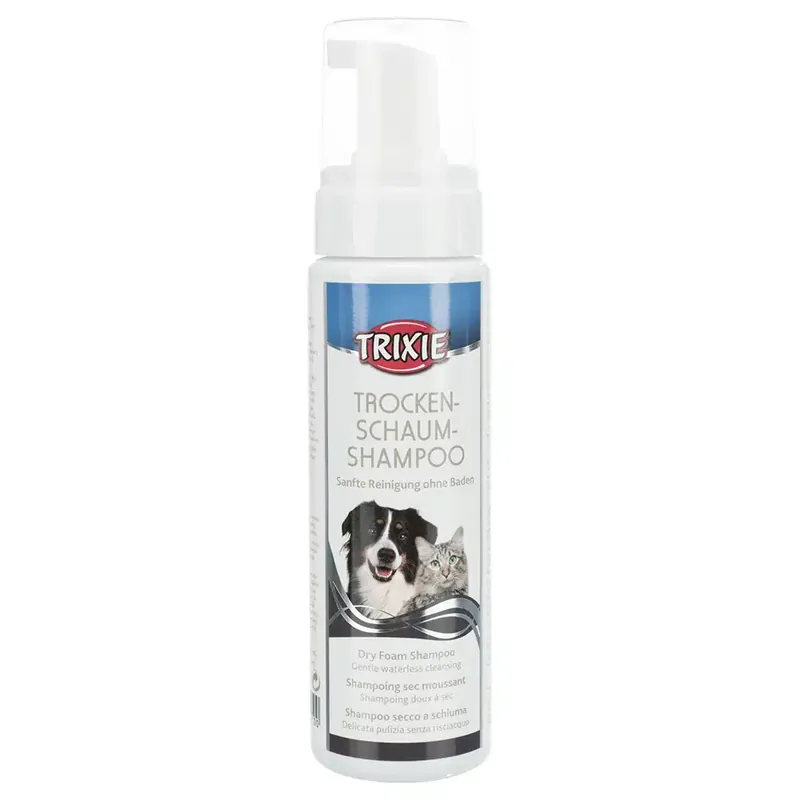 Trixie Dry Foam Shampoo torrschampo – 230 ml - Premiumkvalitet