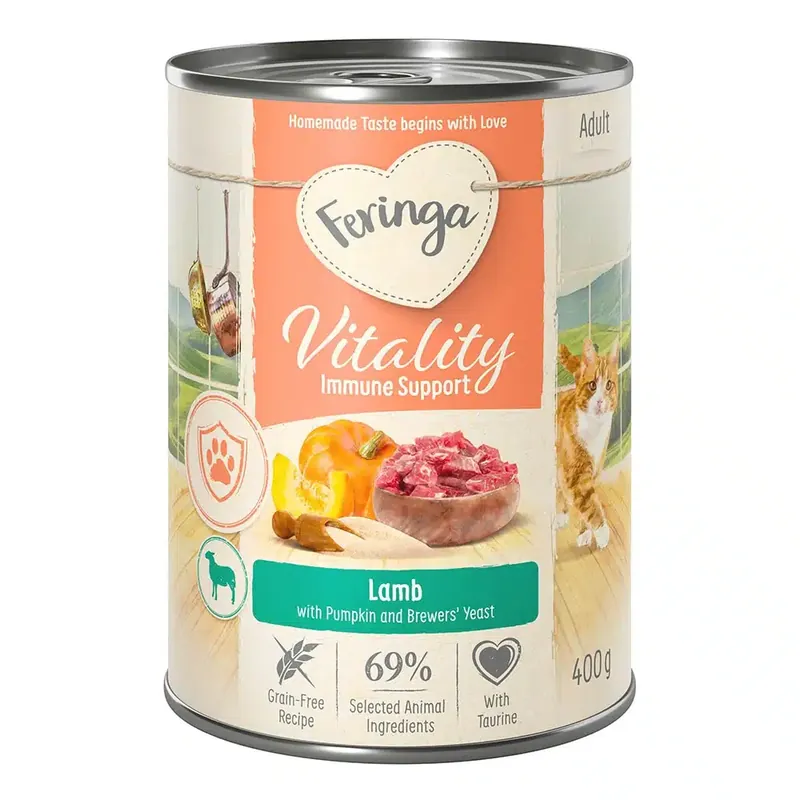 Feringa Vitality Immune – Immune med lamm 6 x 400 g - Skynda dig