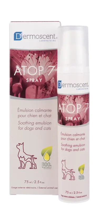 Dermoscent ATOP 7 Spray för hundar & katter 75 ml - Nyhet