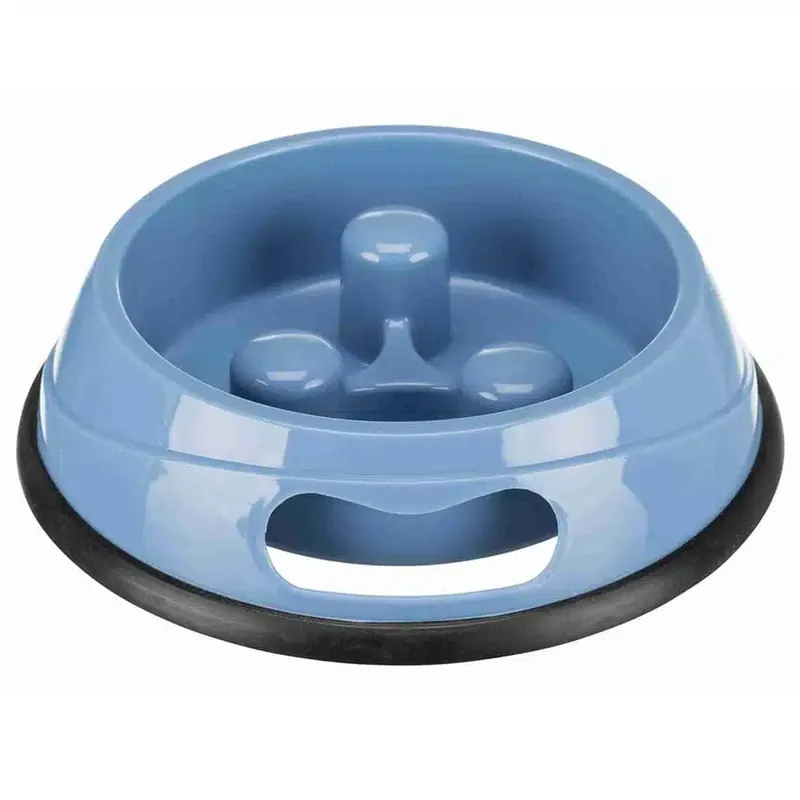 Trixie Slow Feed plastskål – 450 ml, Ø 20 cm | Erbjudande