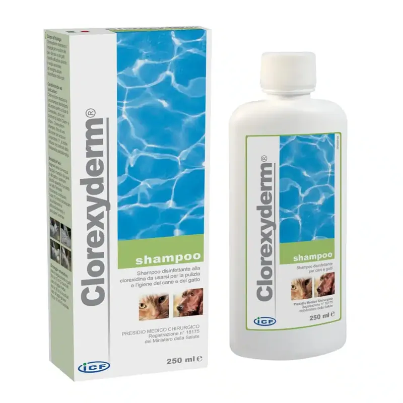 Kanonpris | Clorexyderm® Shampoo hud- och pälsvård – 250 ml