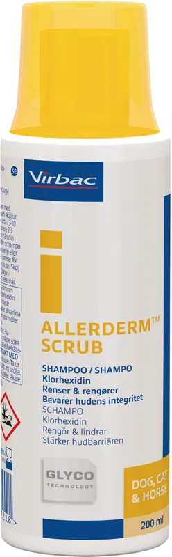Säker betalning - Virbac Allerderm Scrub shampoo 250 ml
