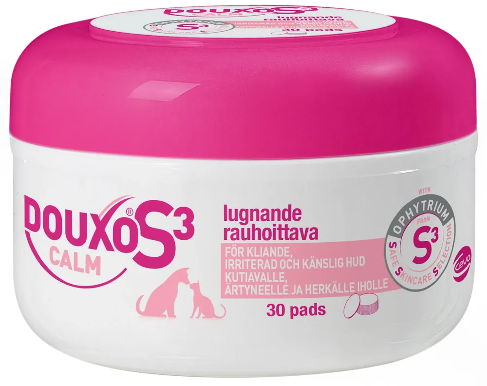 Douxo S3 Calm Pads 30 st | Tryggt köp
