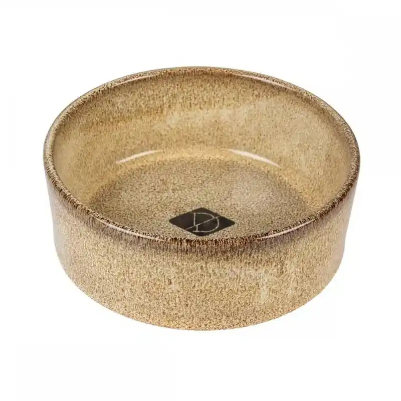 Nytt lägre pris - D&D Home Jasper Matskål i Keramik Beige (700 ml)