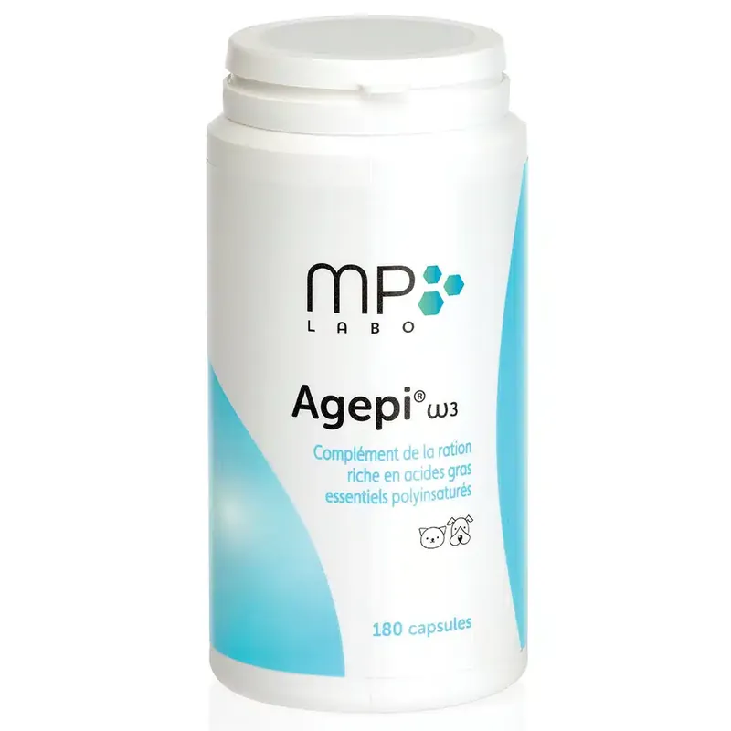 MP Labo Agepi omega 3 för hundar och katter – 180 kapslar - Rabatter