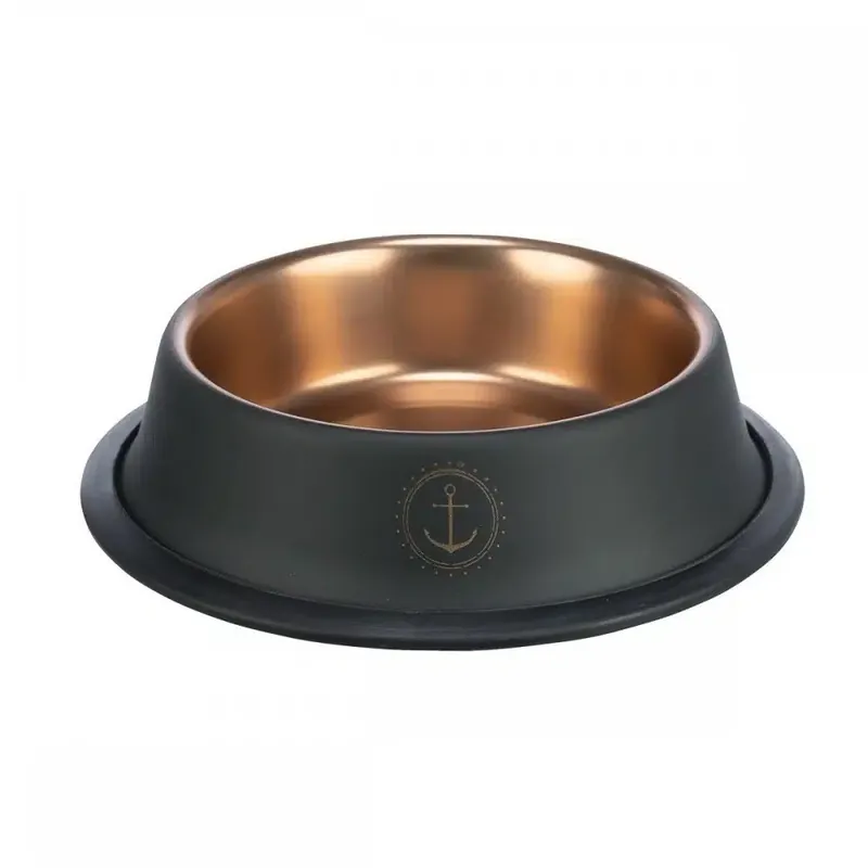 Trixie Be Nordic Katt/Hundmatskål Svart (0.45 l/ø 19 cm) | Kampanjpris