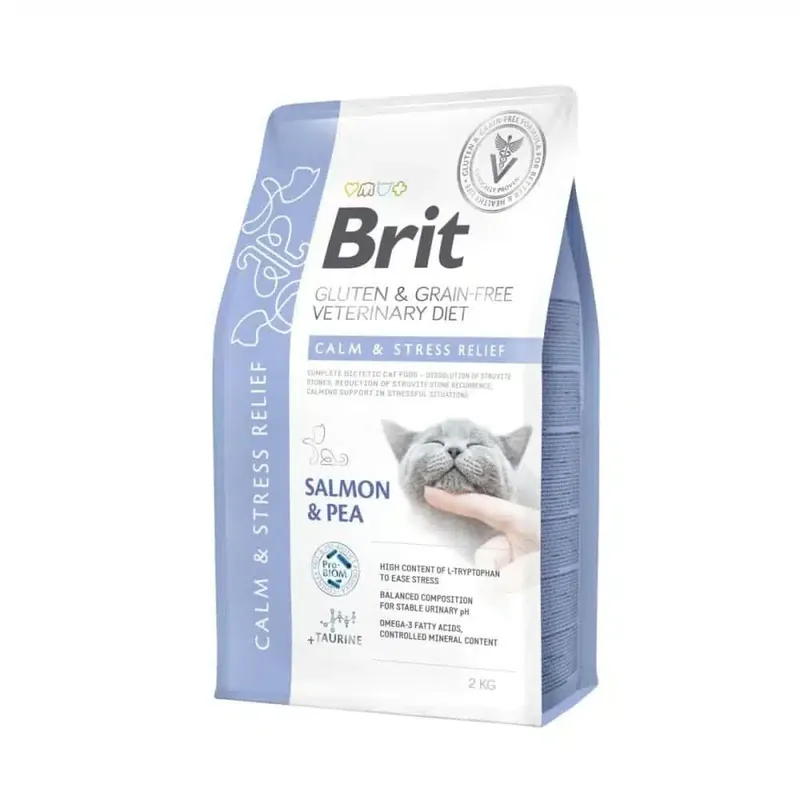 Brit Grain Free Veterinary Care Cat Calm & Stress Relief (2 kg) - Toppkvalitet