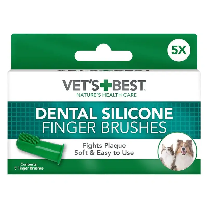 Vet’s Best® fingertandborste – 5 st - Toppsäljare