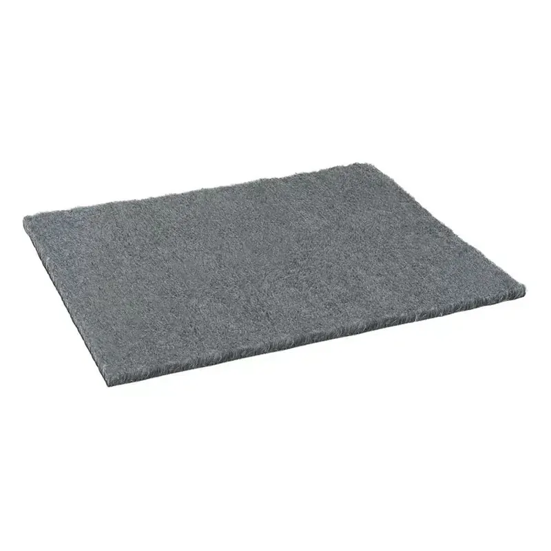 Handla säkert - Vetbed® Britisk ullblandning, mörkgrå – L 100 x B 75 cm