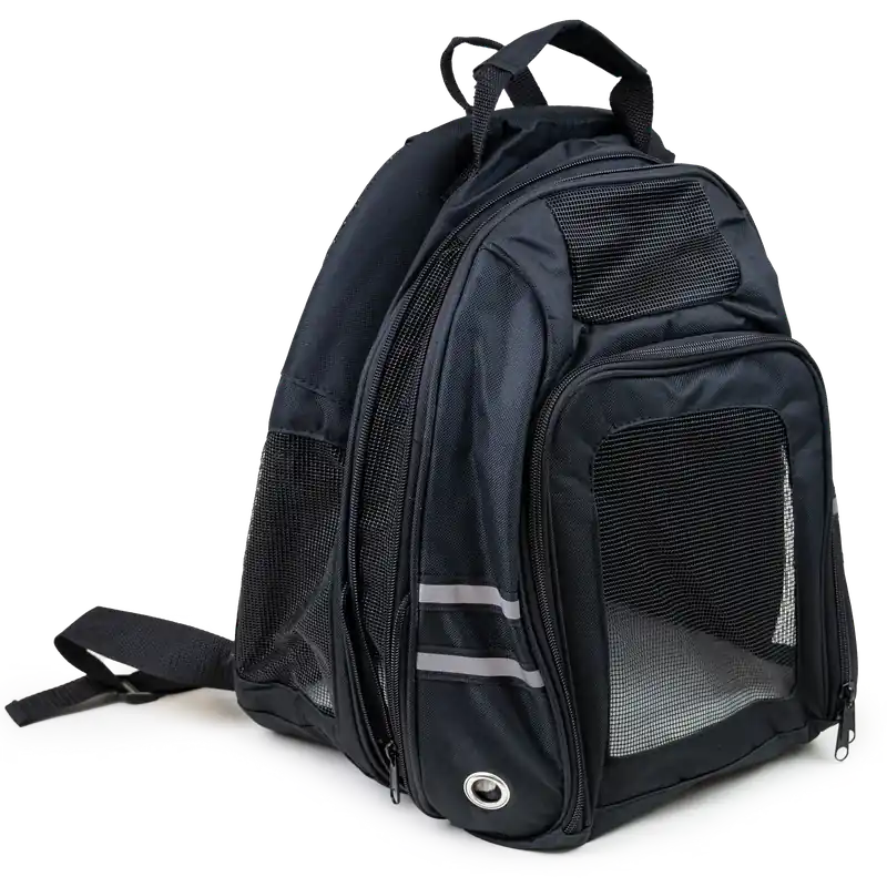 Specialpris - Luna Backpack Carrier 7 kg Svart Transportväska för Hund & Katt