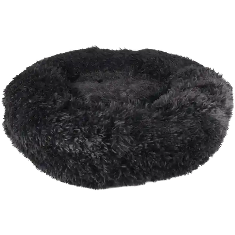 Finns att beställa - Basket Krems Round Black 50 cm – Flamingo