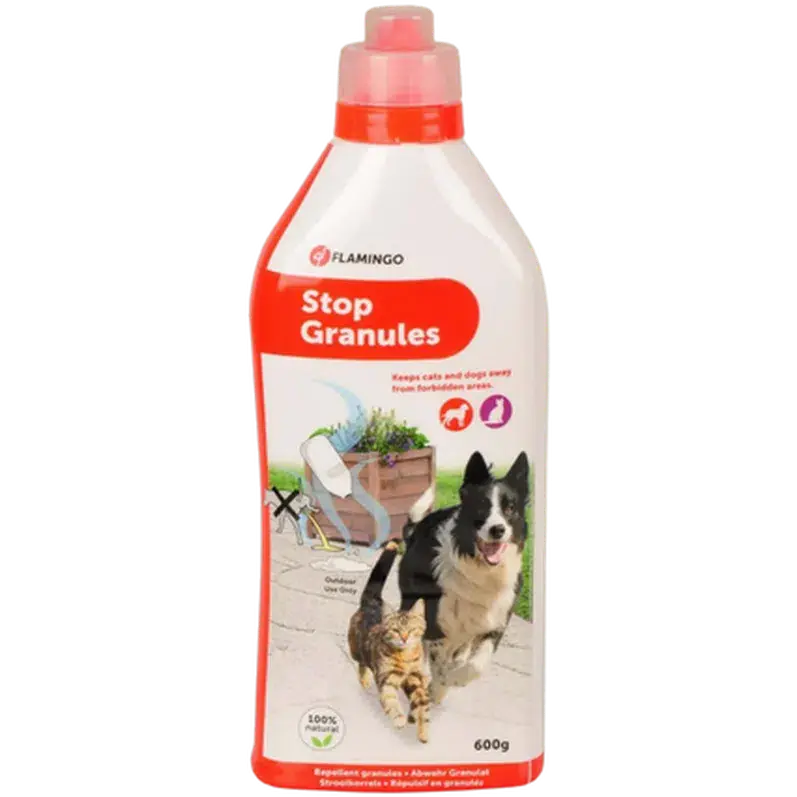 Stop Granulate Outdoors Cat And Dog Red 600 g – Flamingo | Kundernas favorit