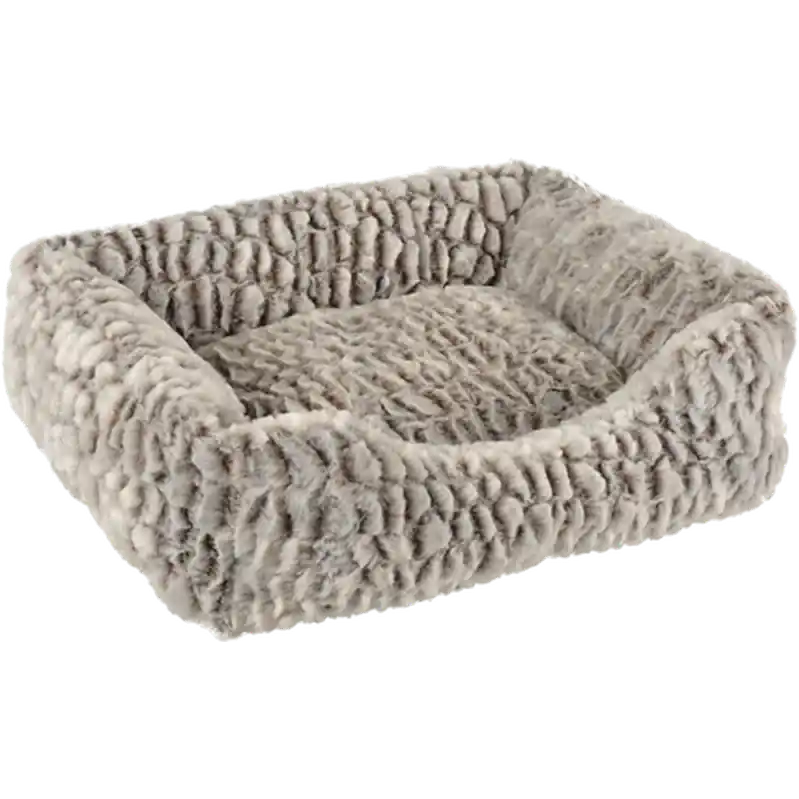 Premiumkvalitet | Dog Bed Snoozzy Gray 65 cm – Flamingo