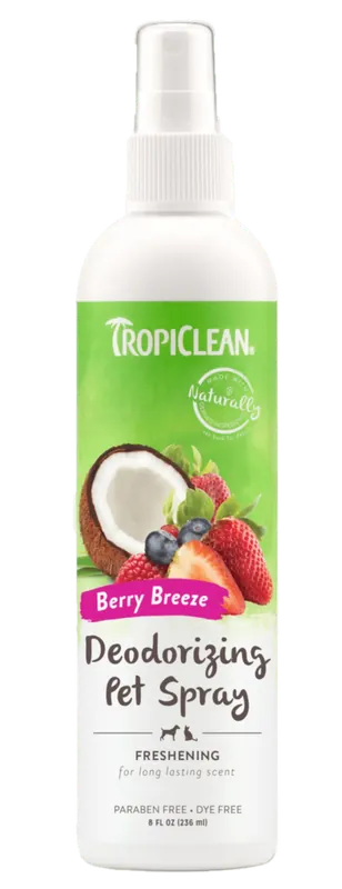 Berry Breeze Spray 236 ml – TropiClean | Riktigt fynd