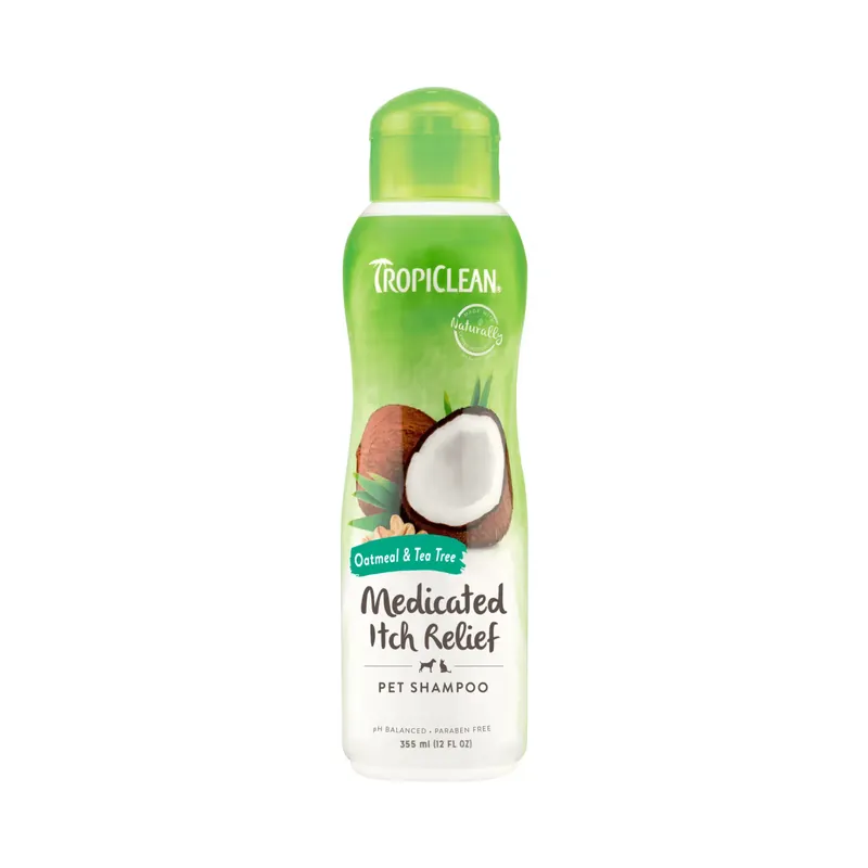TropiClean Medicated Oatmeal Shampoo – 355 ml - Missa inte erbjudandet