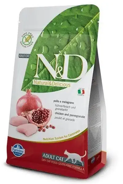 Farmina – Cat N&D Grain Free Chicken & Pomegranate Adult 5kg | Professionell kvalitet