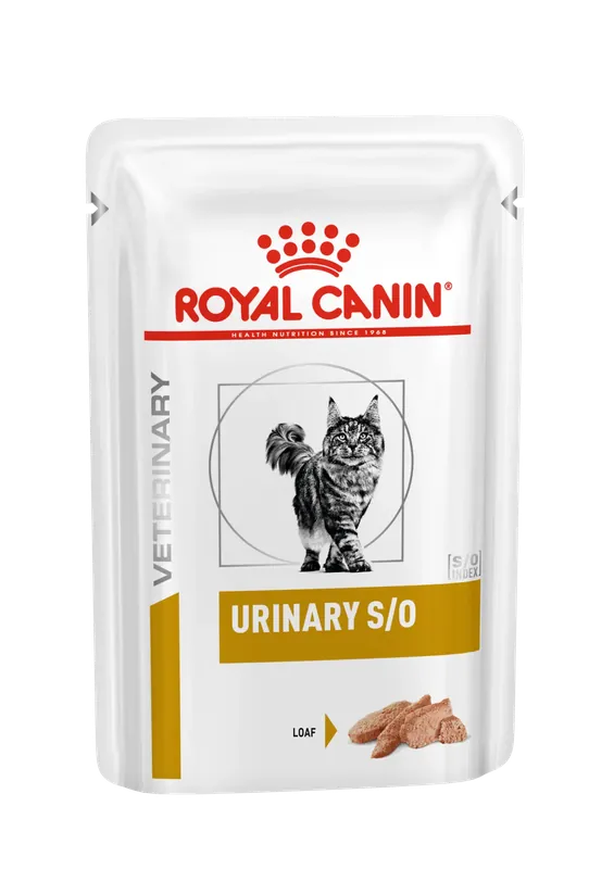 Passa på nu | Urinary S/O Loaf Pouch Våtfoder för katt 85 g x 12 st – Royal Canin Veterinary Diets Cat