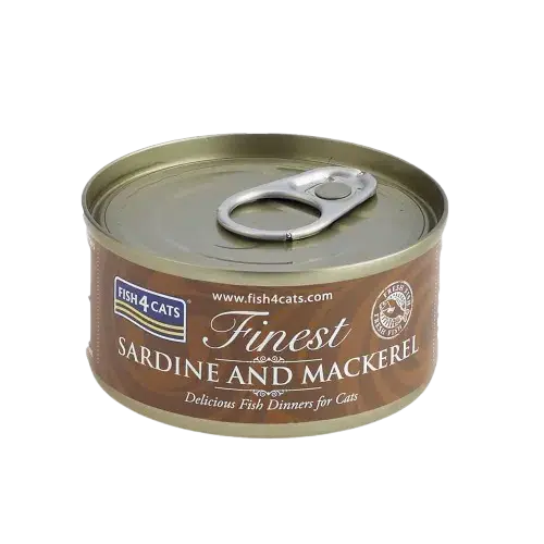 Prissänkt | Fish4Cats – Våtfoder med sardin och makrill 70g