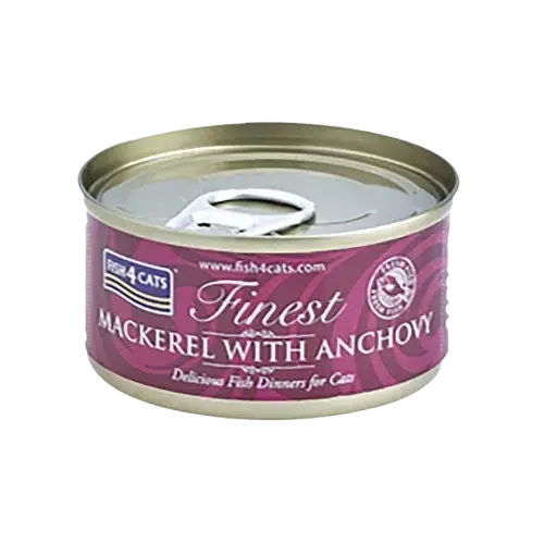 Fish4Cats – Våtfoder makrill och ansjovis 70g - Beställ online