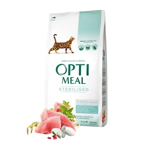 Mycket uppskattad - Optimeal – Adult & Senior Sterilised & Urinary Care Turkey Torrfoder Till Katt 4kg
