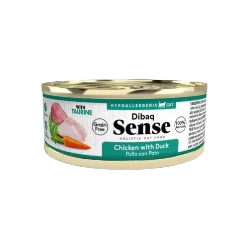 Kundfavorit - DIBAQ – Cat Sense Grain Free Chicken with Duck 70g