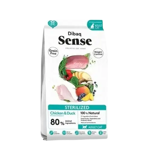 DIBAQ – Cat Sense Grain Free Sterilized Chicken & Duck 6kg | Erbjudande