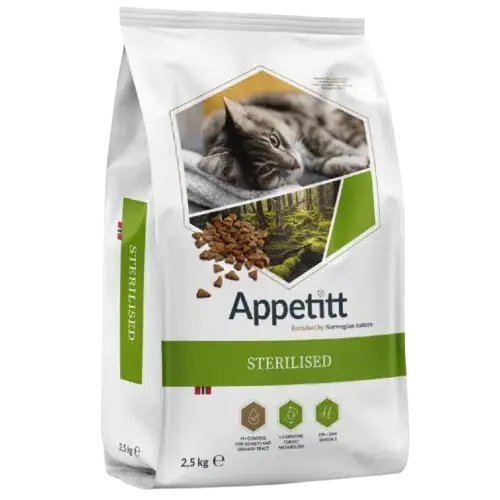 APPETITT – Cat Sterilised 800g | Rekommenderas