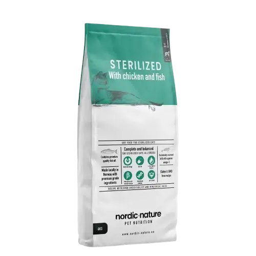 Nordic Nature – Katt Sterilized 6kg | I lager