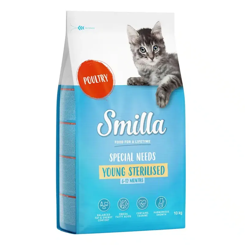 Precis tillagt | Smilla Young Steriliserad med fjäderfä – 4 kg
