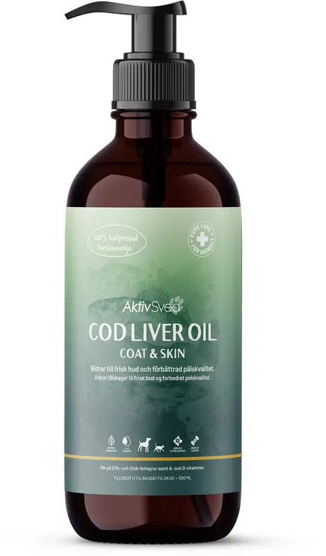 Rekommenderas - Aktivsvea Cod Liver Oil 500 ml