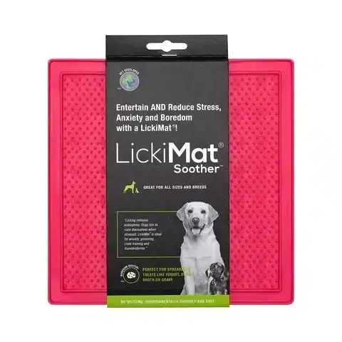 LickiMat Classic Soother Röd | Dagens erbjudande