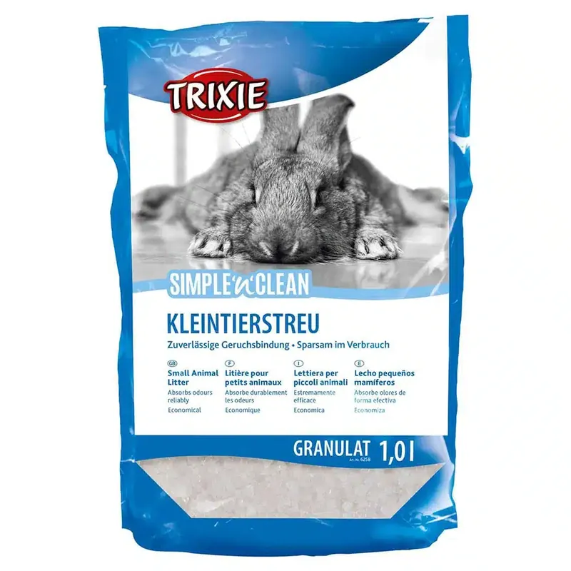 Trixie Simple’n’Clean smådjursströ med granulat – 1 l - Trygg betalning