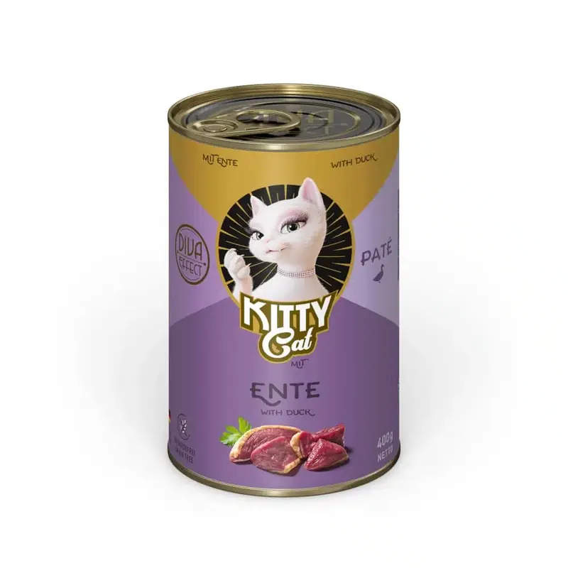 Kitty Cat Adult Pate 6 x 400 g – Anka - Bara idag