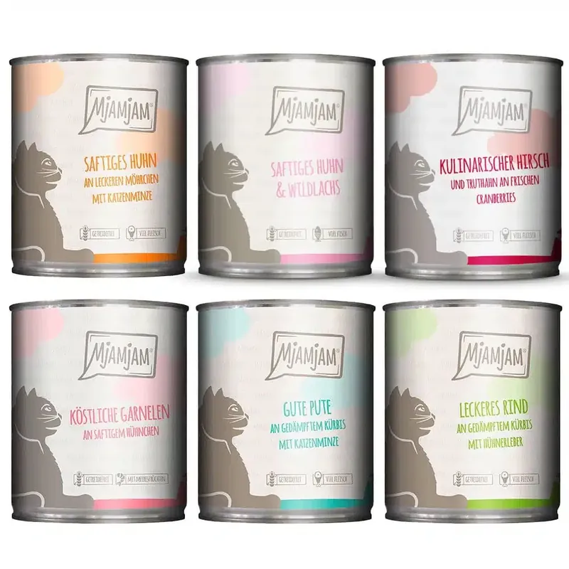 Mixpack MjAMjAM 6 x 800 g – Mix (6 sorter) - Prisnedsättning