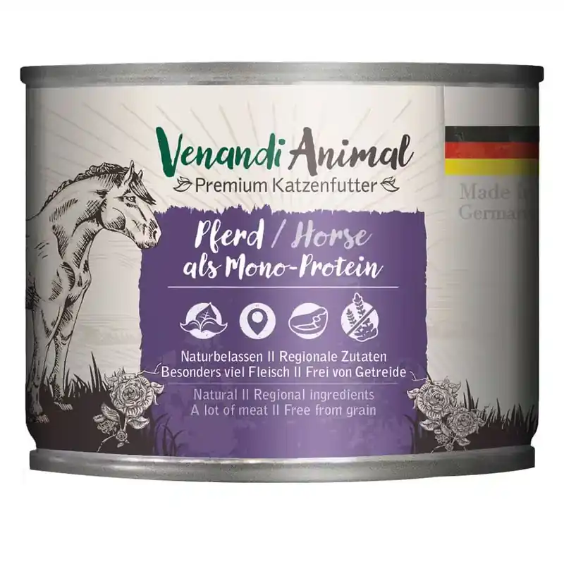 Ta chansen - Venandi Animal Monoprotein 6 x 200 g – Häst