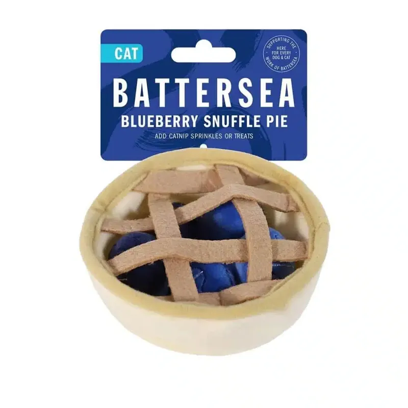 Kampanj - Battersea aktiveringsleksak till katt blåbärspaj