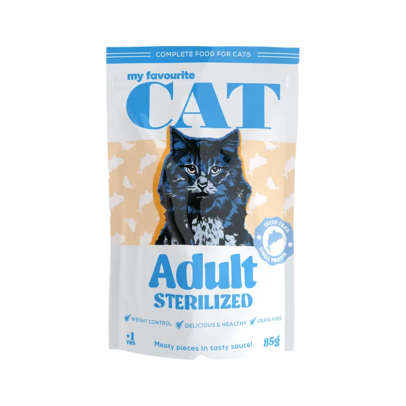 Tuna pouches 85g – My favourite CAT - Handla online