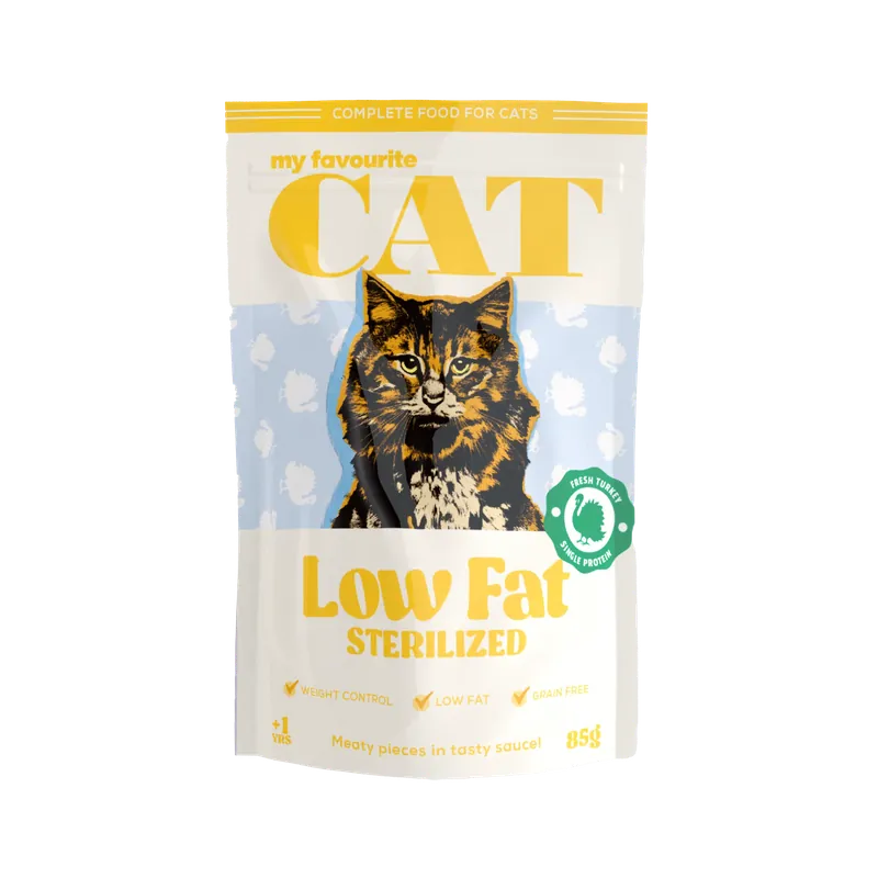 Turkey pouches 85g – My favourite CAT | Precis inkommet