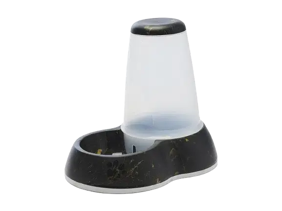 Loop Water Store Large Marble 3,0 L – Marble black gold 32,5x22x29 cm – Savic - Beställ online