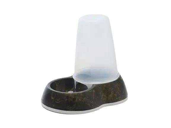 Loop Food Store Medium Marble 1,5 L – Marble black gold 26×17,5×23 cm – Savic - Efterfrågad