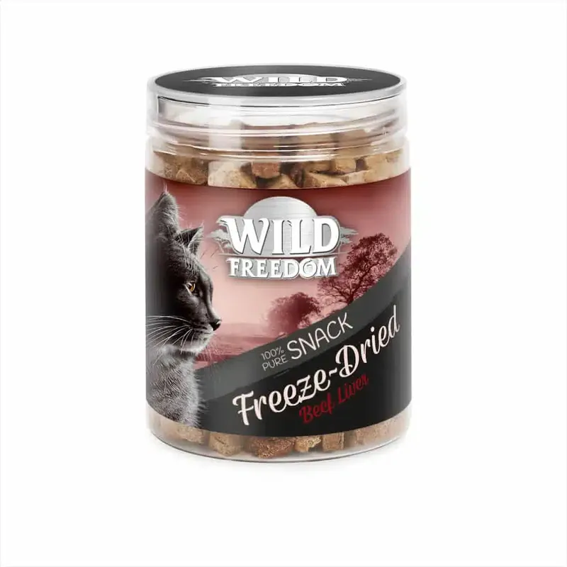 Nytt i webbutiken | Wild Freedom Freeze-Dried Snacks Beef Liver – 60 g