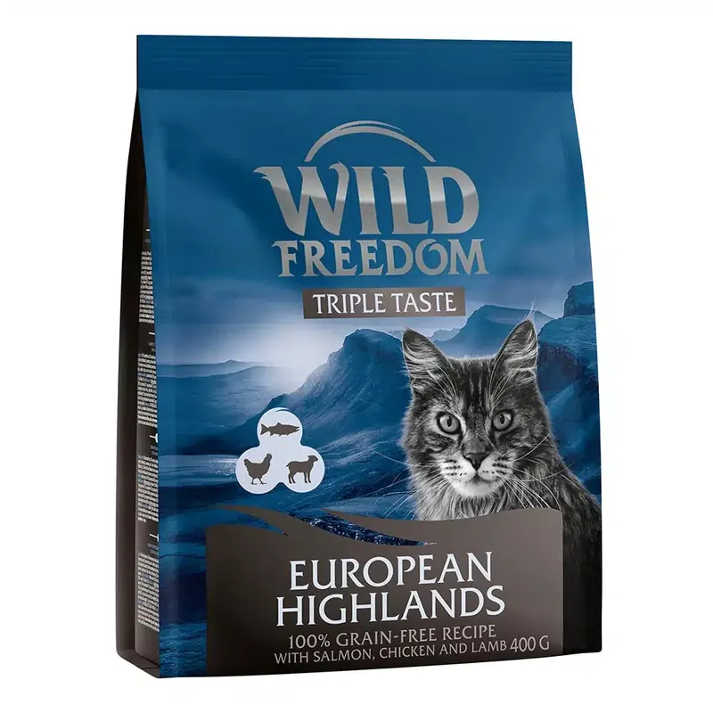 Wild Freedom ”European Highlands” – spannmålsfritt – 400 g | Mycket populär
