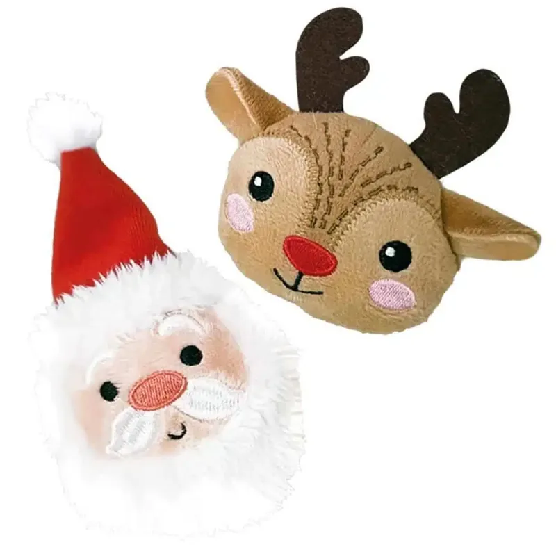 Bara idag | Xmas Santa & Moose med Kattmynta 2-pack – Tomte + Julälg
