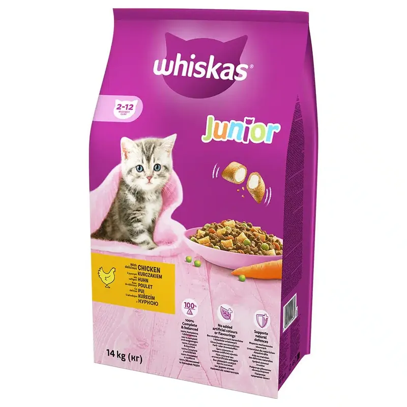 Trygg betalning - Whiskas Junior Kyckling 14 kg