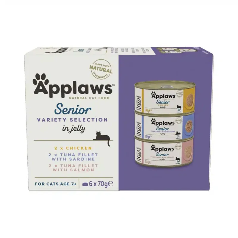 Specialerbjudande | Applaws Senior 6 x 70 g – Mixpack (3 sorter)
